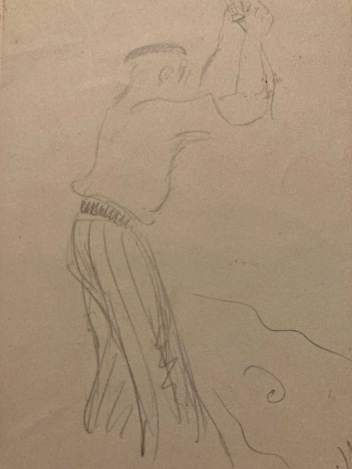 Drawing Lumberjack Jean Dorville Lumberjack Art Pencil 1950 Man Portrait