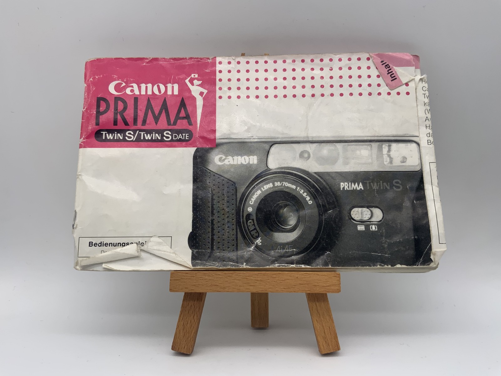 Canon Prima Twin S / Twin S Date User Manual German
