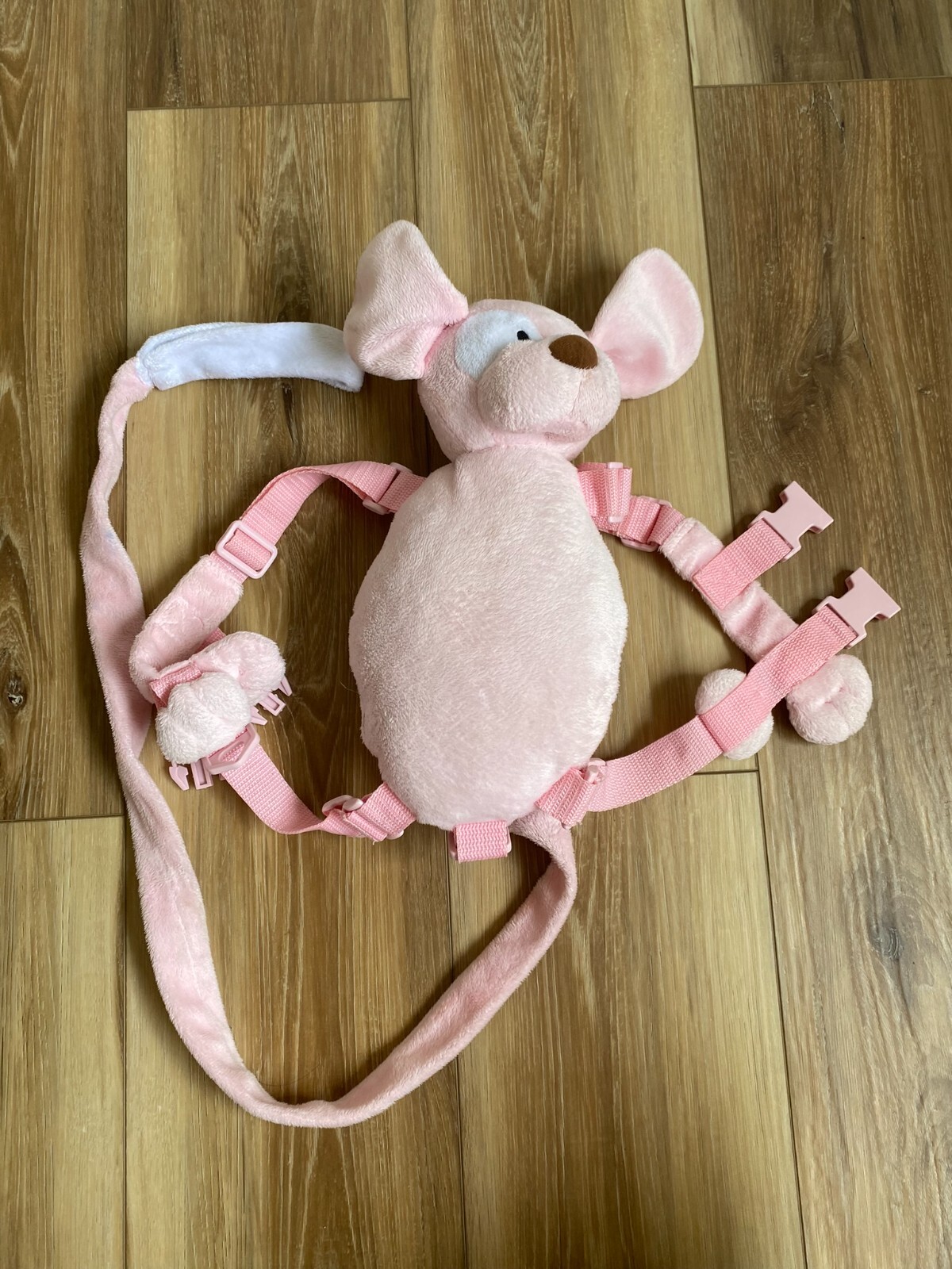 BABY Harness with Pocket Pink Puppy