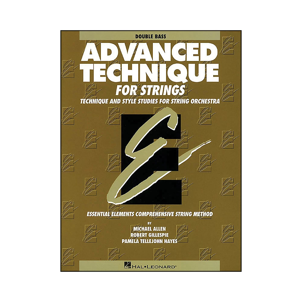 Hal Leonard EE Advanced Technique for Strings Double Bass