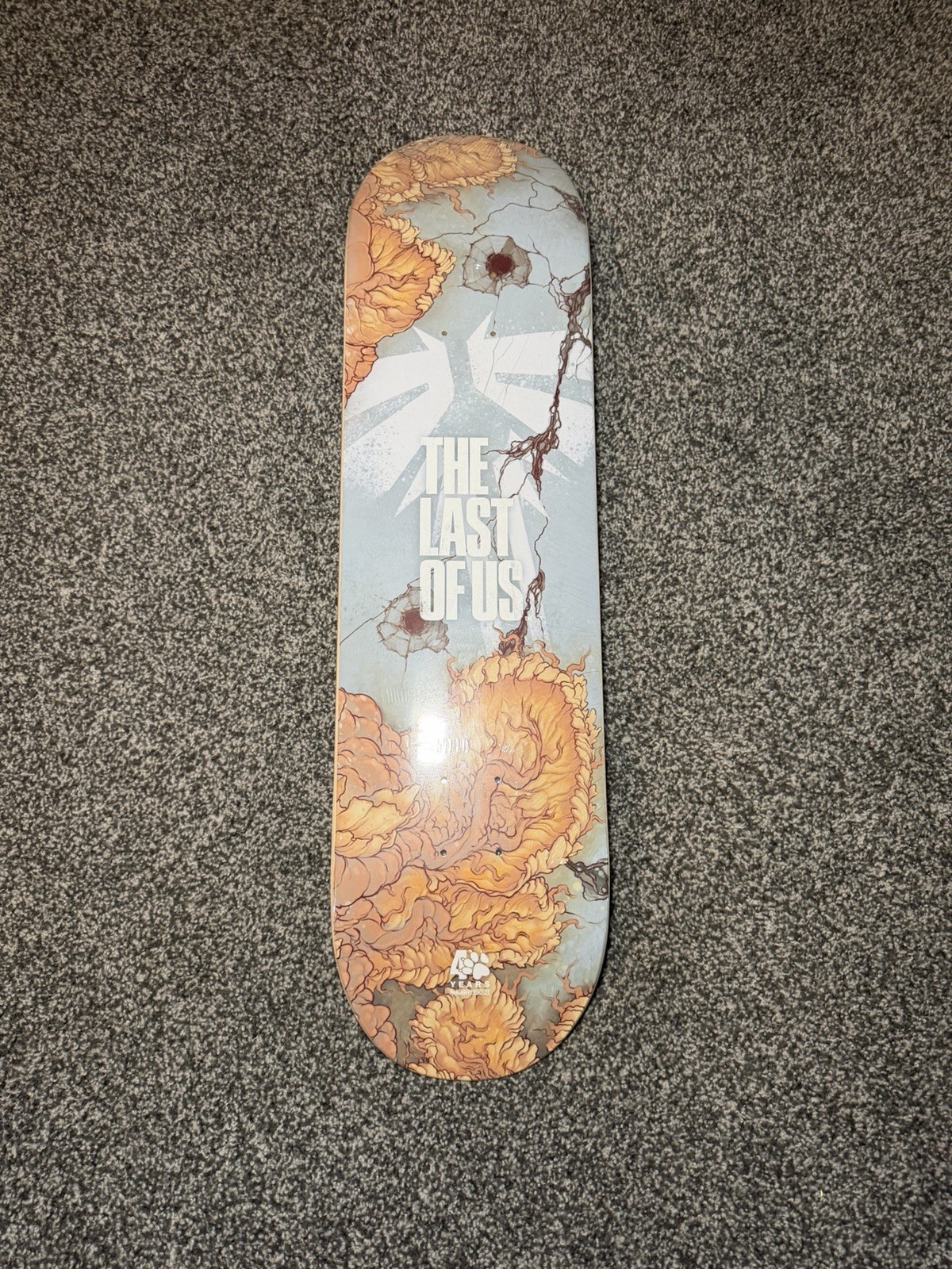 The Last Of Us X Naughty Dog 40th Anniversary Skateboard Deck