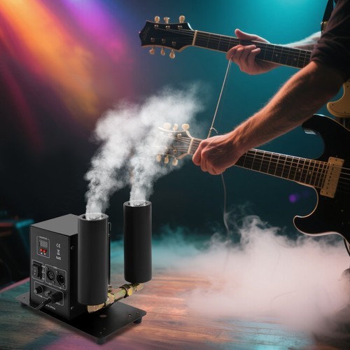 DMX512 Dual Nozzles CO2 Jet Machine CO2 Fog Machine Jet Fog Machine AC 110V
