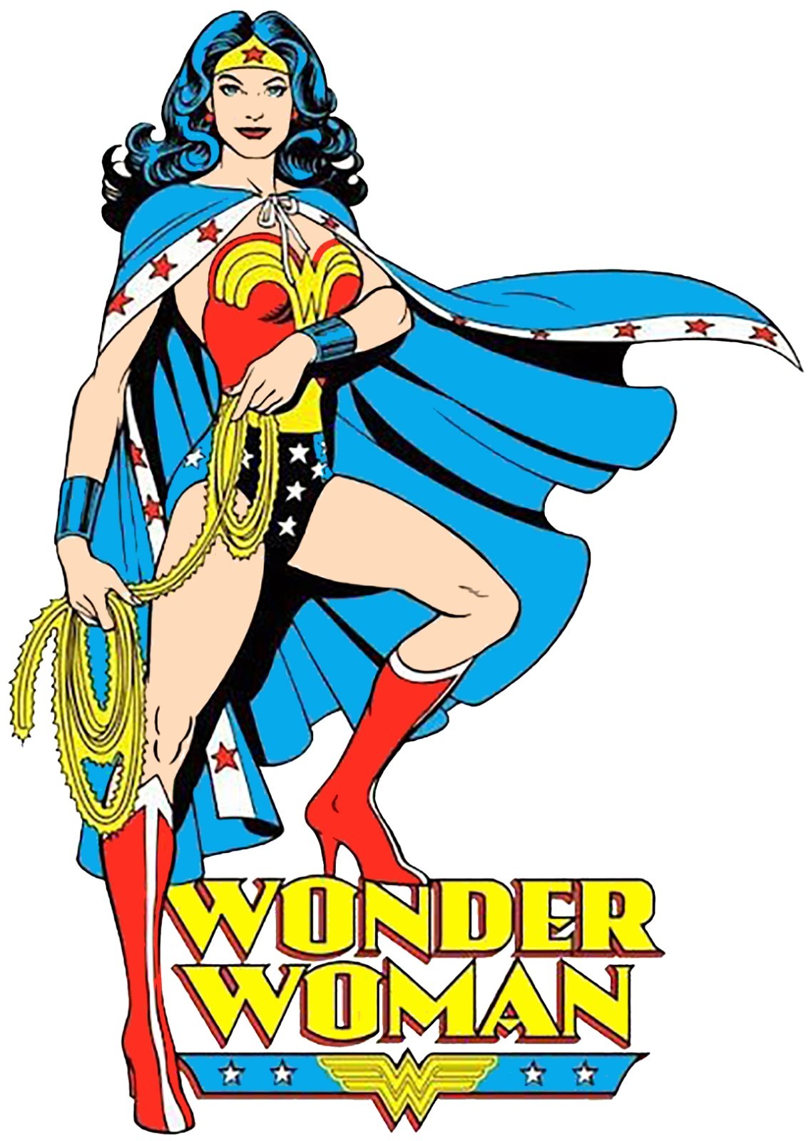 Wonder Woman Iron On Transfer For T-Shirt + Other Light & Dark Fabrics #2