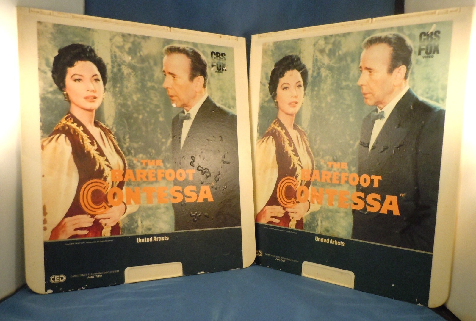 RCA CED VIDEODISC! - THE BAREFOOT CONTESSA with Humphrey Bogart