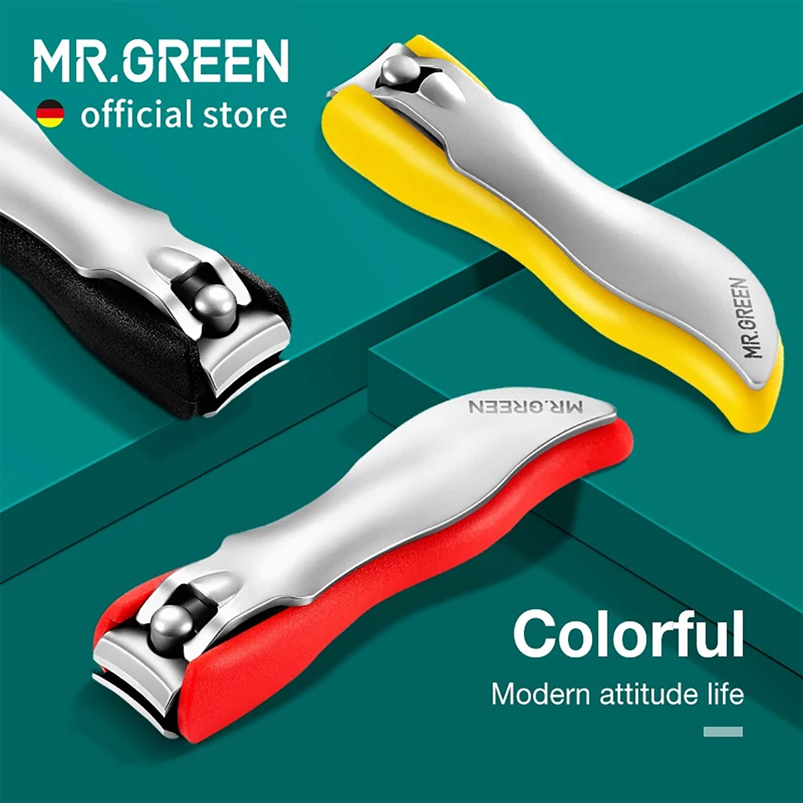 MR.GREEN Anti-Splash Nail Cutter Precision Grooming