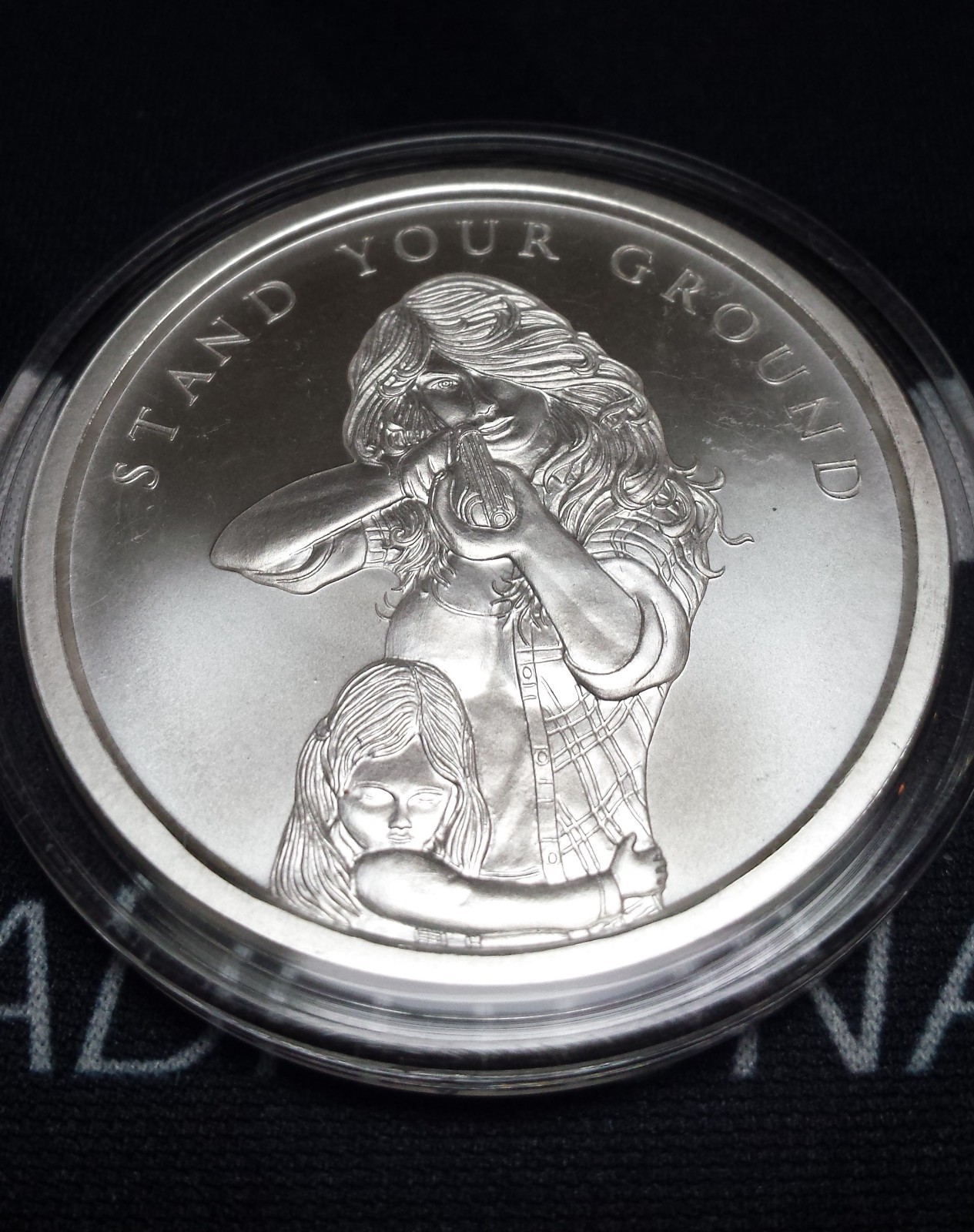 2018 Stand Your Ground 1 oz. Silver Shield BU Mini Mintage 2A Series #1