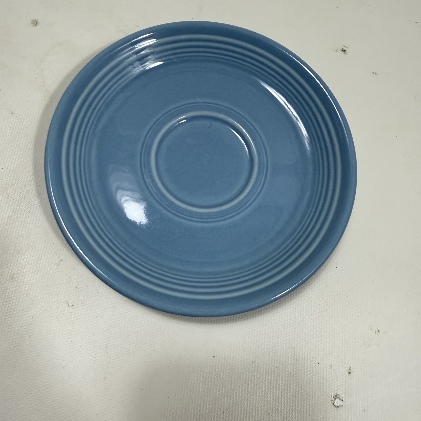 Fiesta ware Blue Saucer Homer Laughlin