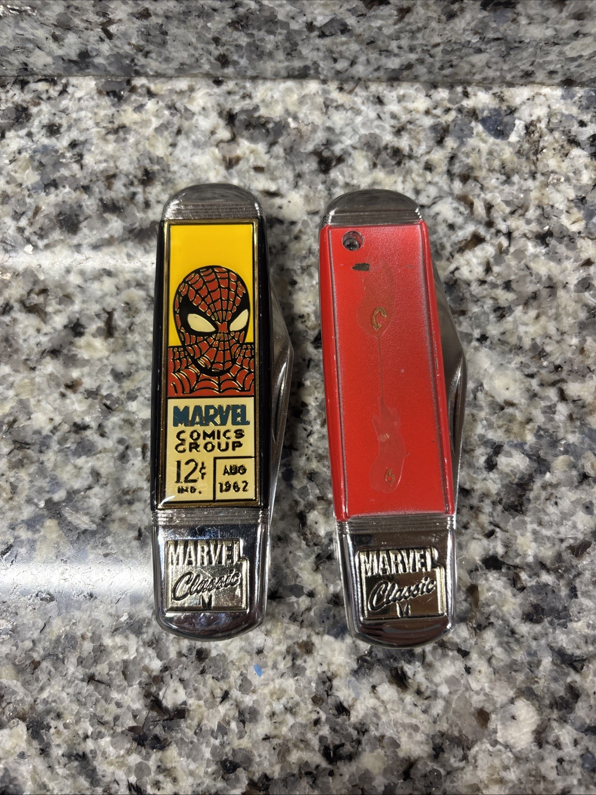 Amazing Spider-Man Pocket Knife Franklin Mint (1997)