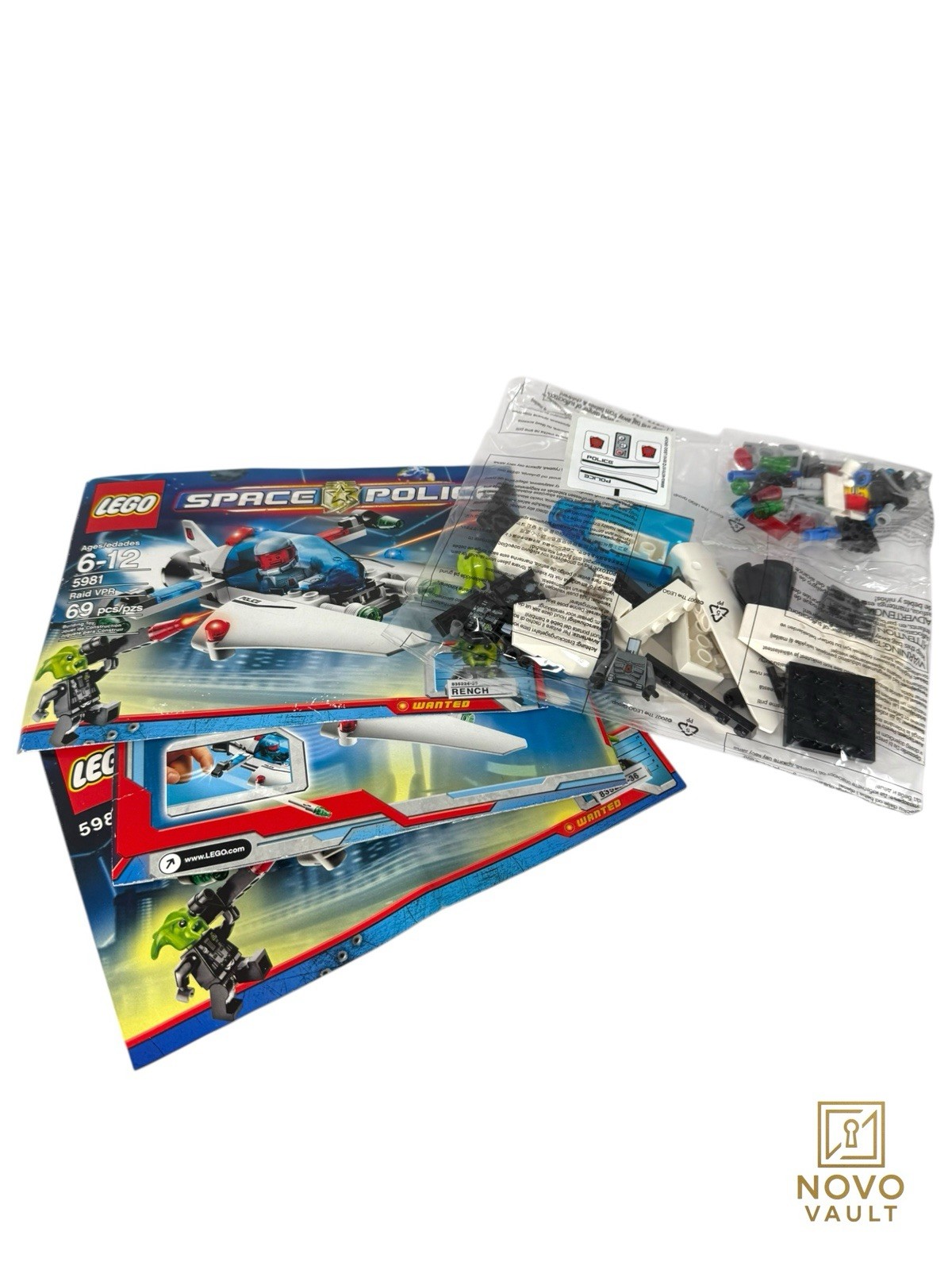 RARE LEGO Space Police: Raid VPR - 5981 - SEALED BAGS