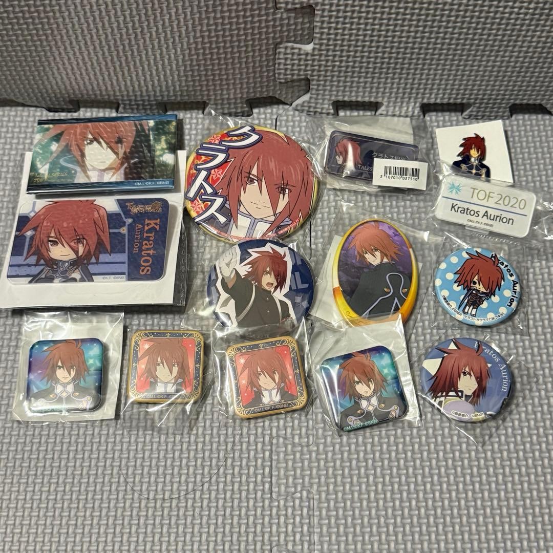 Tales of Symphonia Kratos Goods Set
