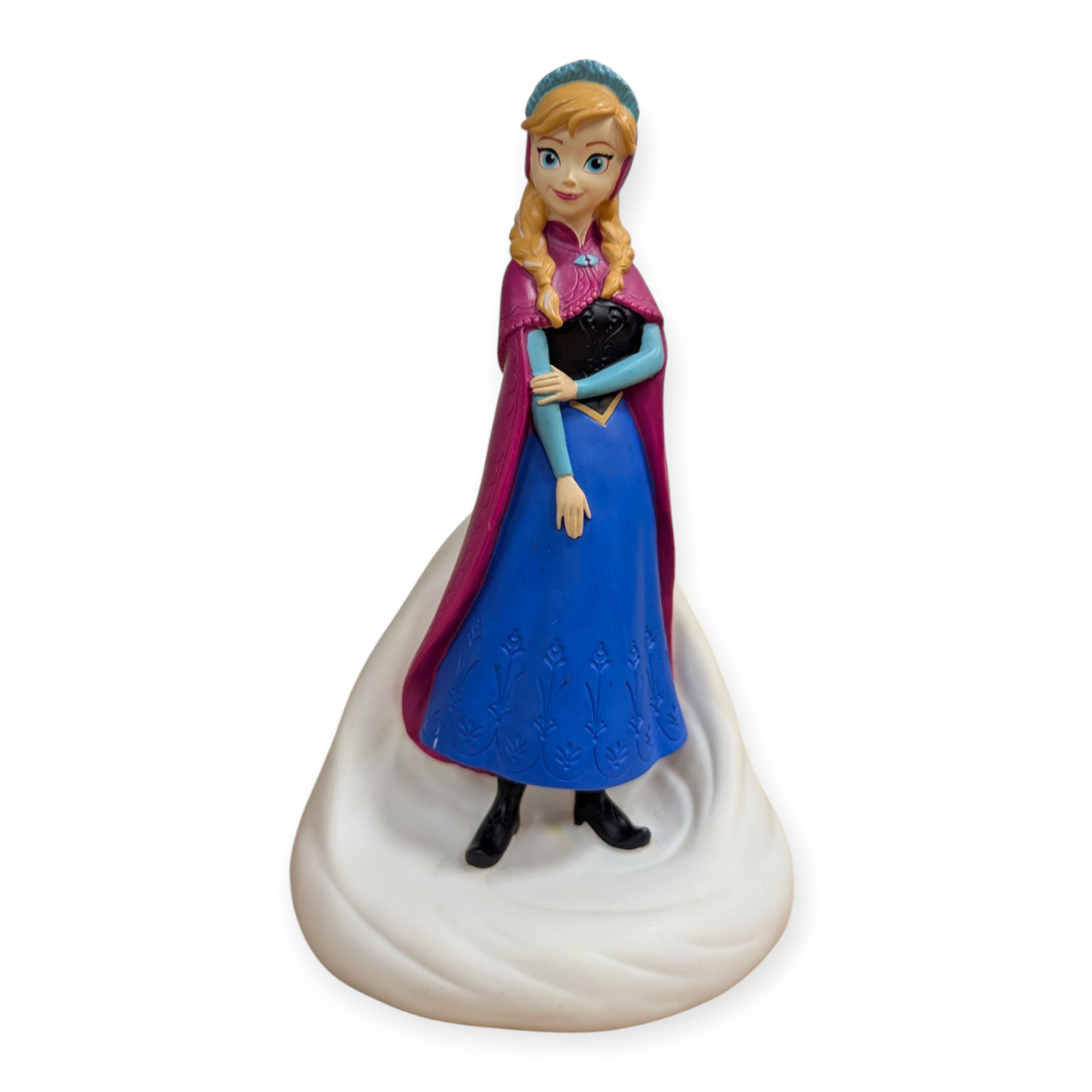 Disney Frozen 2 Princess Anna Molded Plastic Coin Bank