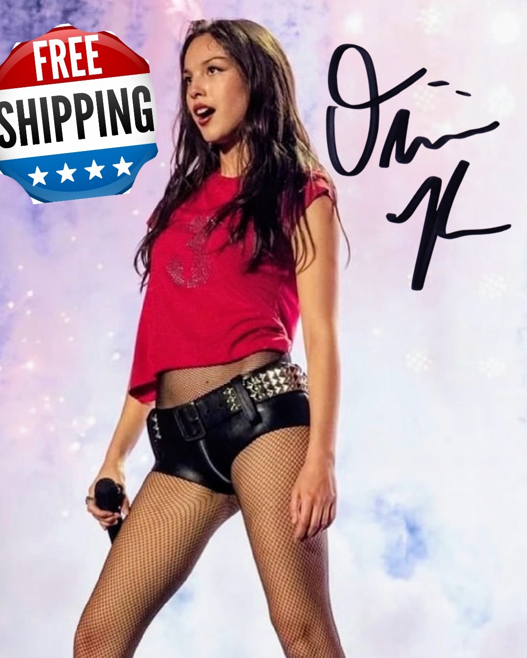 Olivia Rodrigo 8x10  Signed Photo Reprint  Autograph – Fast Free Shipping