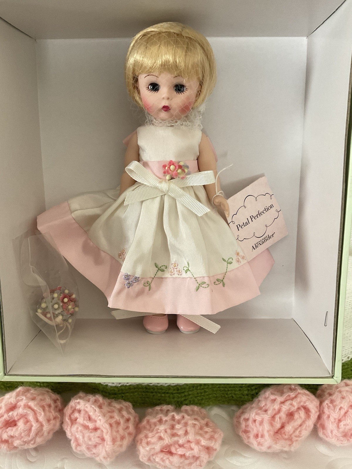 Madame Alexander 2006 Petal Perfection 8” Doll Hard Box #41965 New Bands!!!