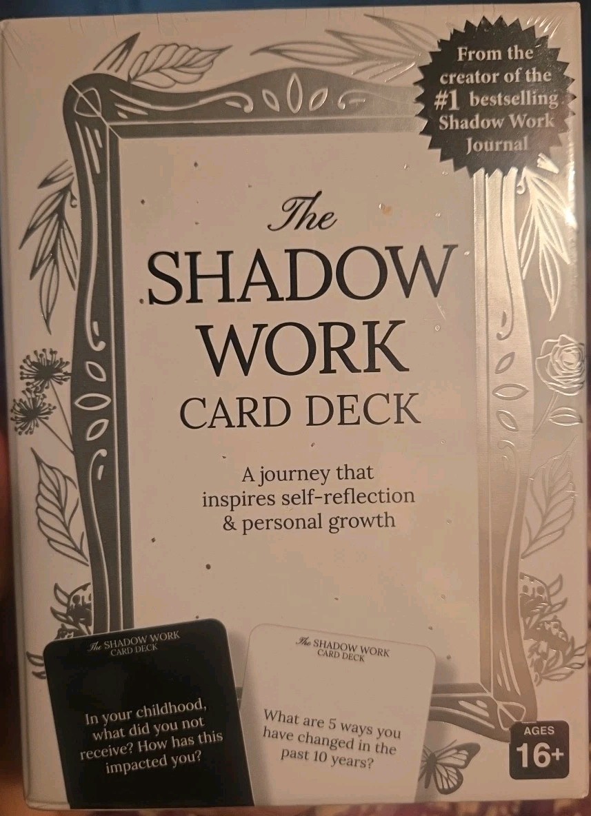 The SHADOW WORK Card Deck Self-Reflection/Personal Growth Age 16+