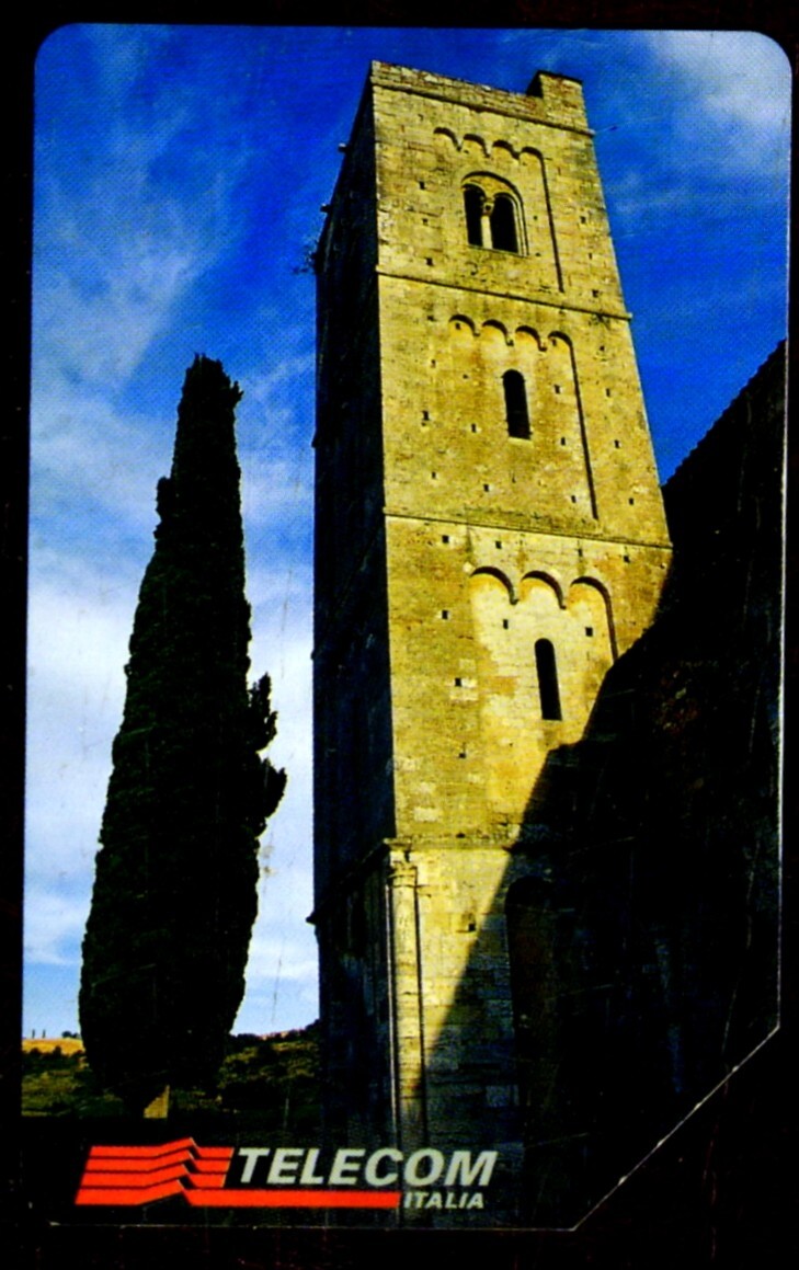 G 727 C&C 2805 Used Phone Card Lines Of Italy Tuscany S. Antimo Siena