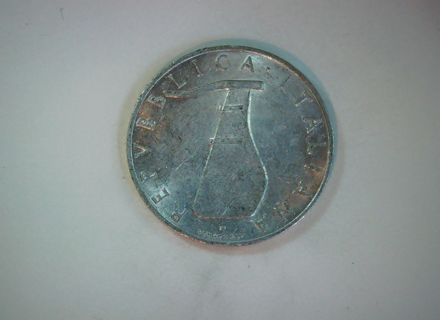 Italy 1953 5 Lire Republic 5 Lire (Dolphin) Coin