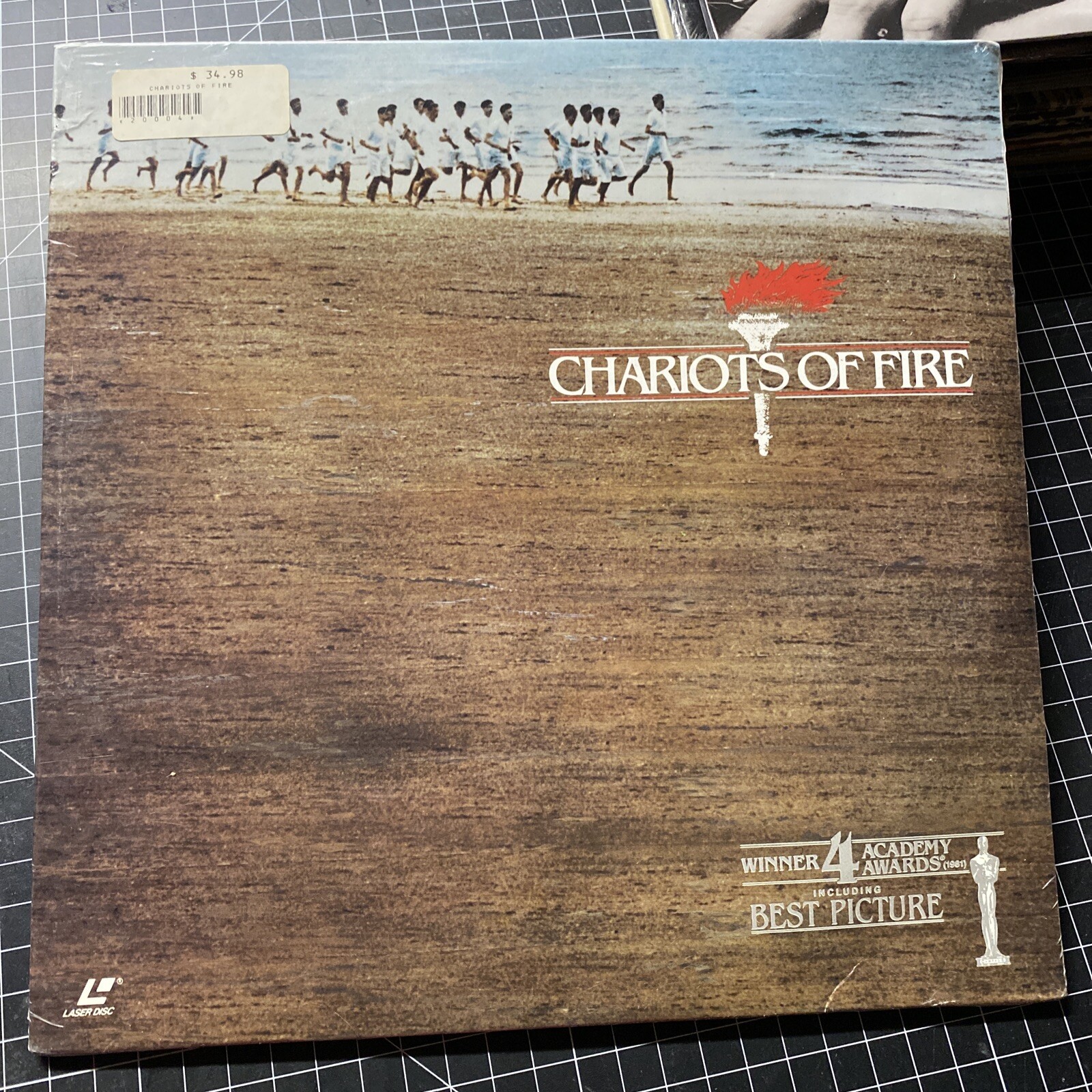 CHARIOTS OF FIRE 2-Laserdisc LD BRAND NEW SEALED RARE GREAT FILM OSCAR WINNER!