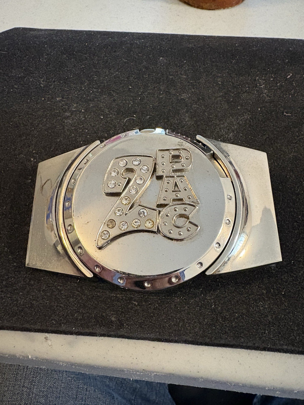 Vintage 2PAC Lighter Belt Buckle Removable Lighter. Rare