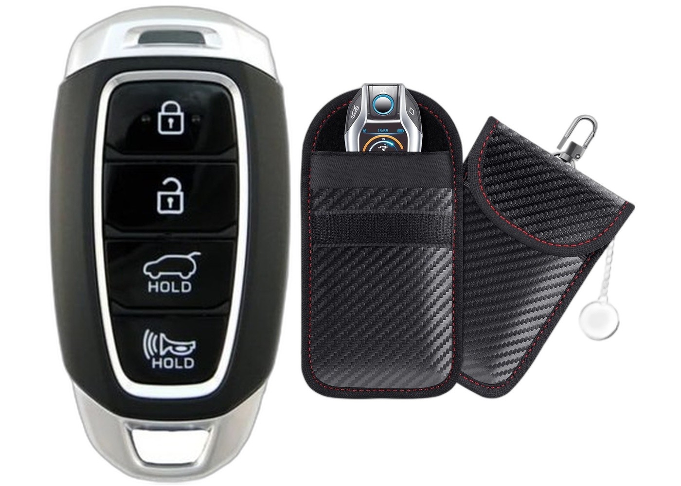 Smart Key Fob 2018-2021 Hyundai Tucson FCC: TQ8-FOB-4F11 MPN: 95440-D3510 w/Case