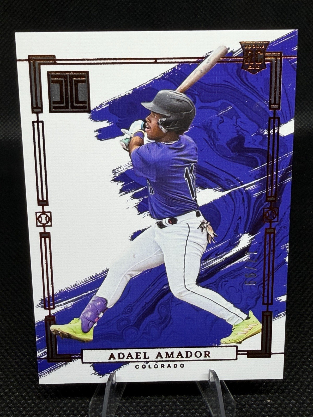 Adael Amador RC - 2024 Panini Impeccable Baseball /99 Colorado Rockies #225