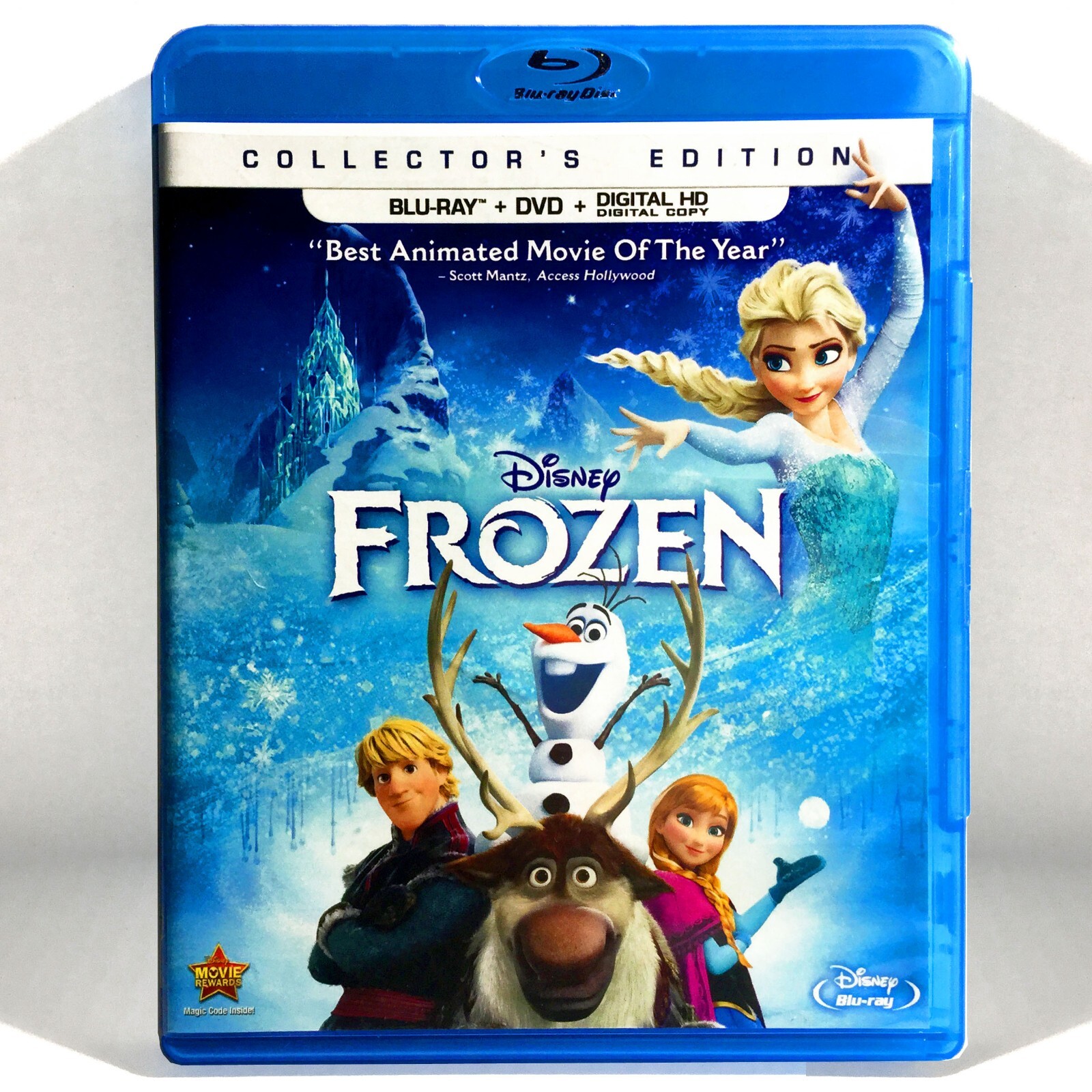 Walt Disney's - Frozen (2-Disc Blu-ray/DVD, 2014, Widescreen)  Bill Murray
