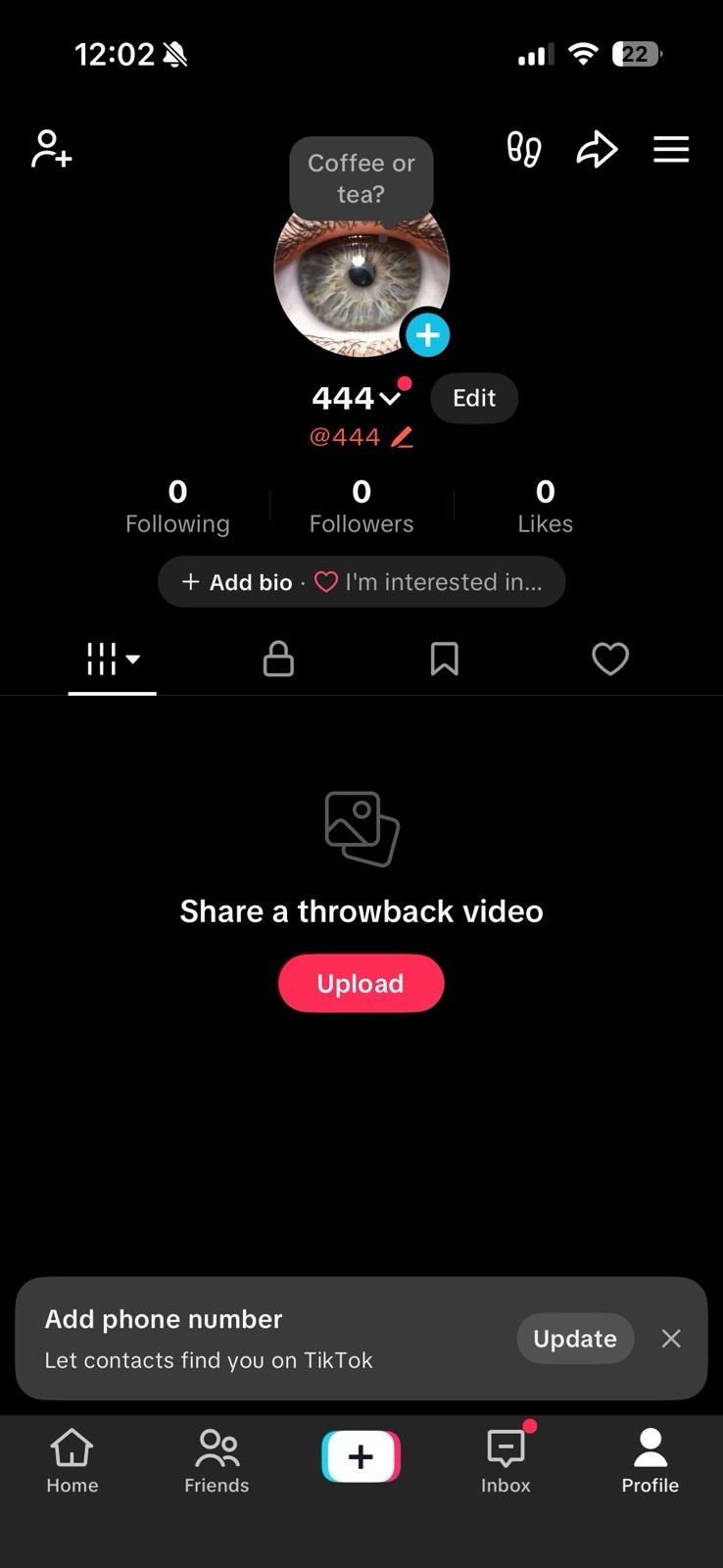 @444 TikTok Username 