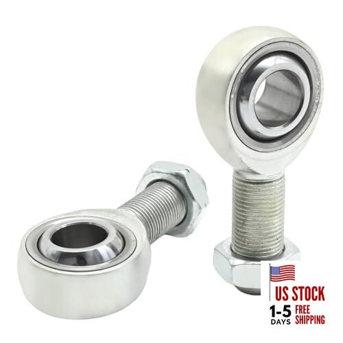 2 Set of Heim Joints Rod End Kit with Jam Nuts, 3/4” Chromoly Joints Panhard 
