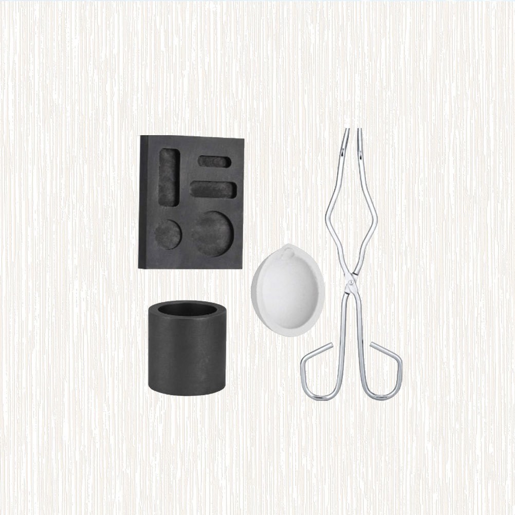  Metal Melting Crucible Graphite Kit Furnace Torch Crucibles for Gold