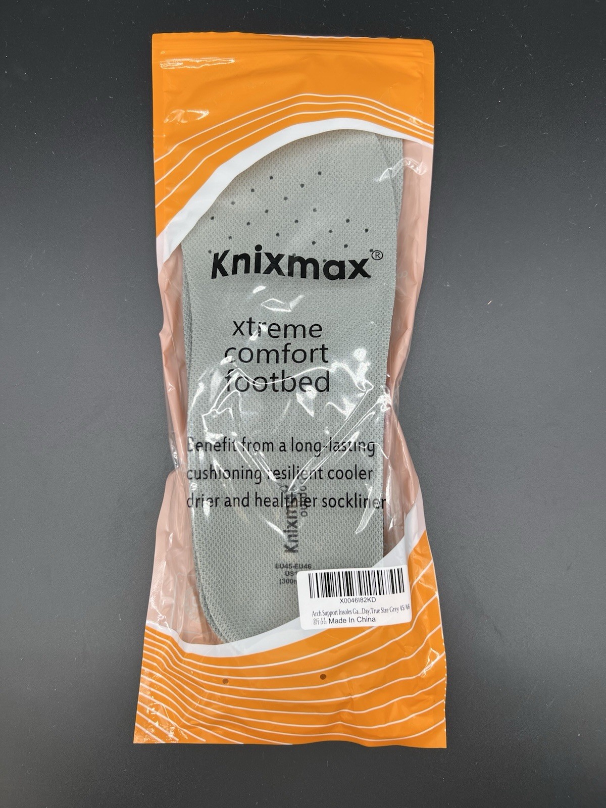 Knixmax Outdoor Xtreme Comfort Footbed US Mens 11/Women 13