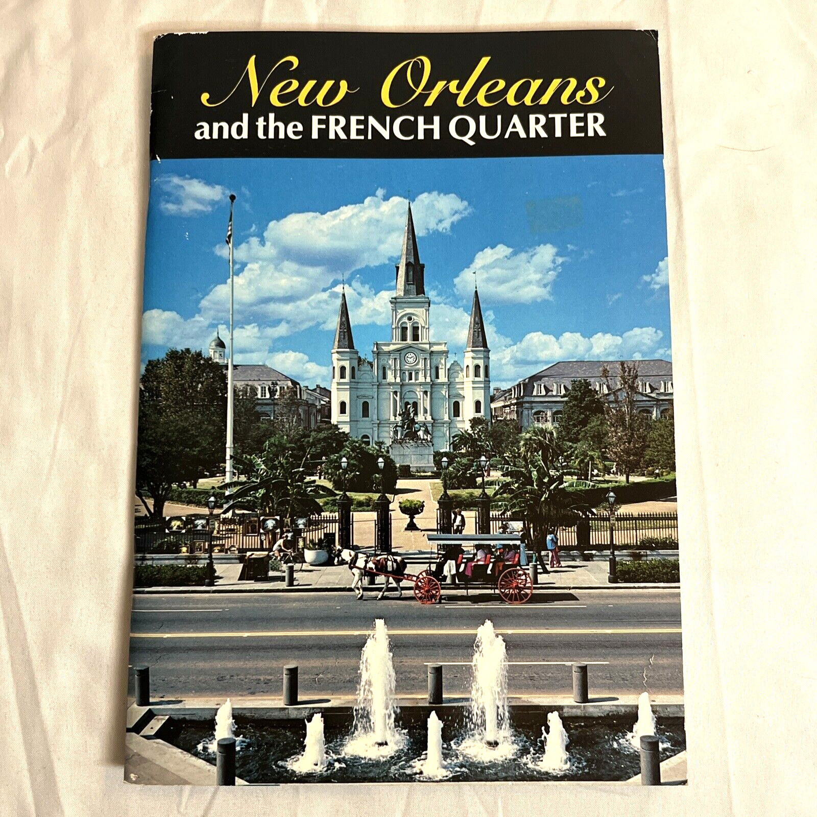 New Orleans Souvenir Booklet Pictorial Guide French Quarter Louisiana 1980s