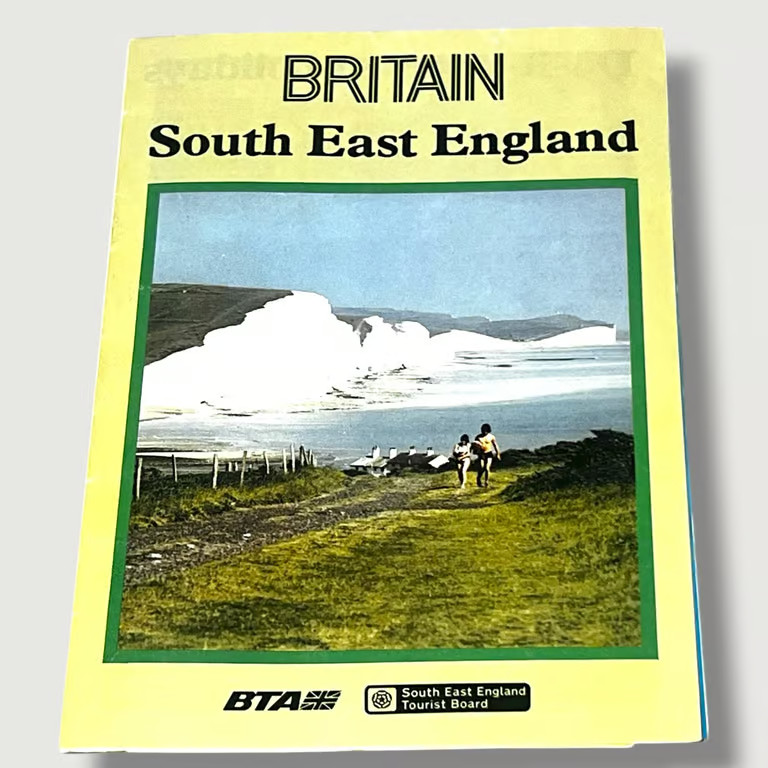 Britain South East England 1980 Vintage Tourism Brochure EX