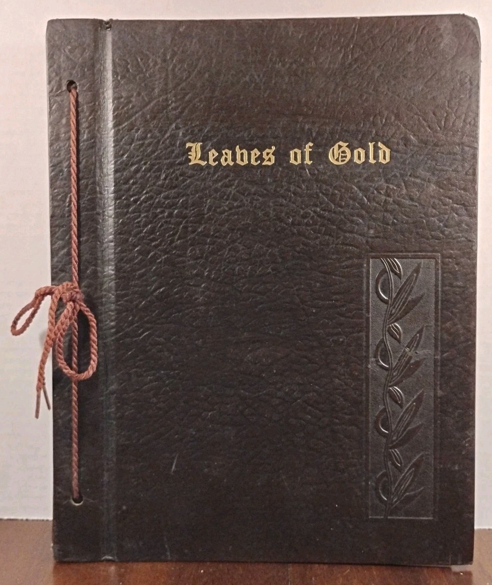 Leaves of Gold by Clyde Francis Lytle - Vintage 1948 Edition Leatherette HC