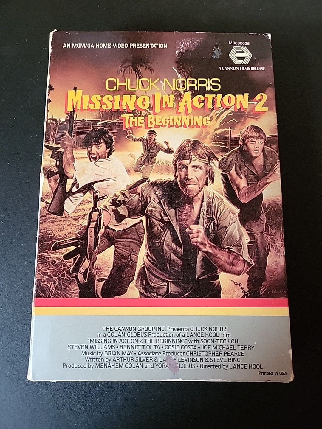 Missing In Action 2  (THE BEGINNING) Betamax (NOT VHS). CHUCK NORRIS