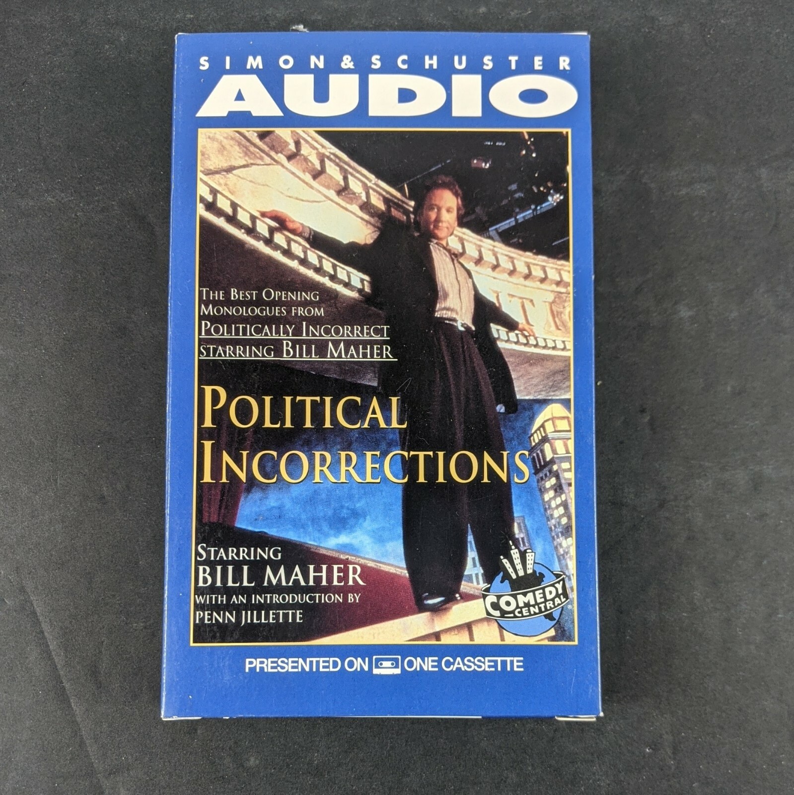 Political Incorrections Audiobook by Bill Maher Penn Jillette Cassette Tape