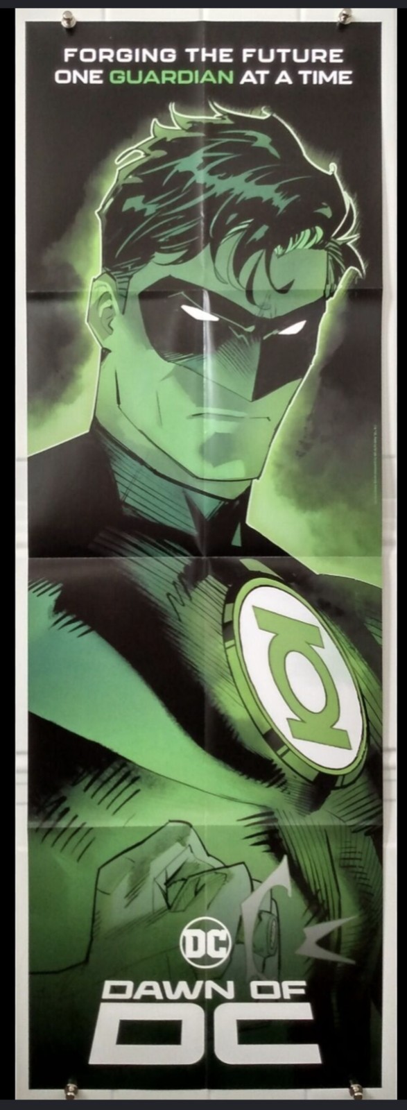 GREEN LANTERN DAWN OF DC  12X36 PROMO POSTER VM08