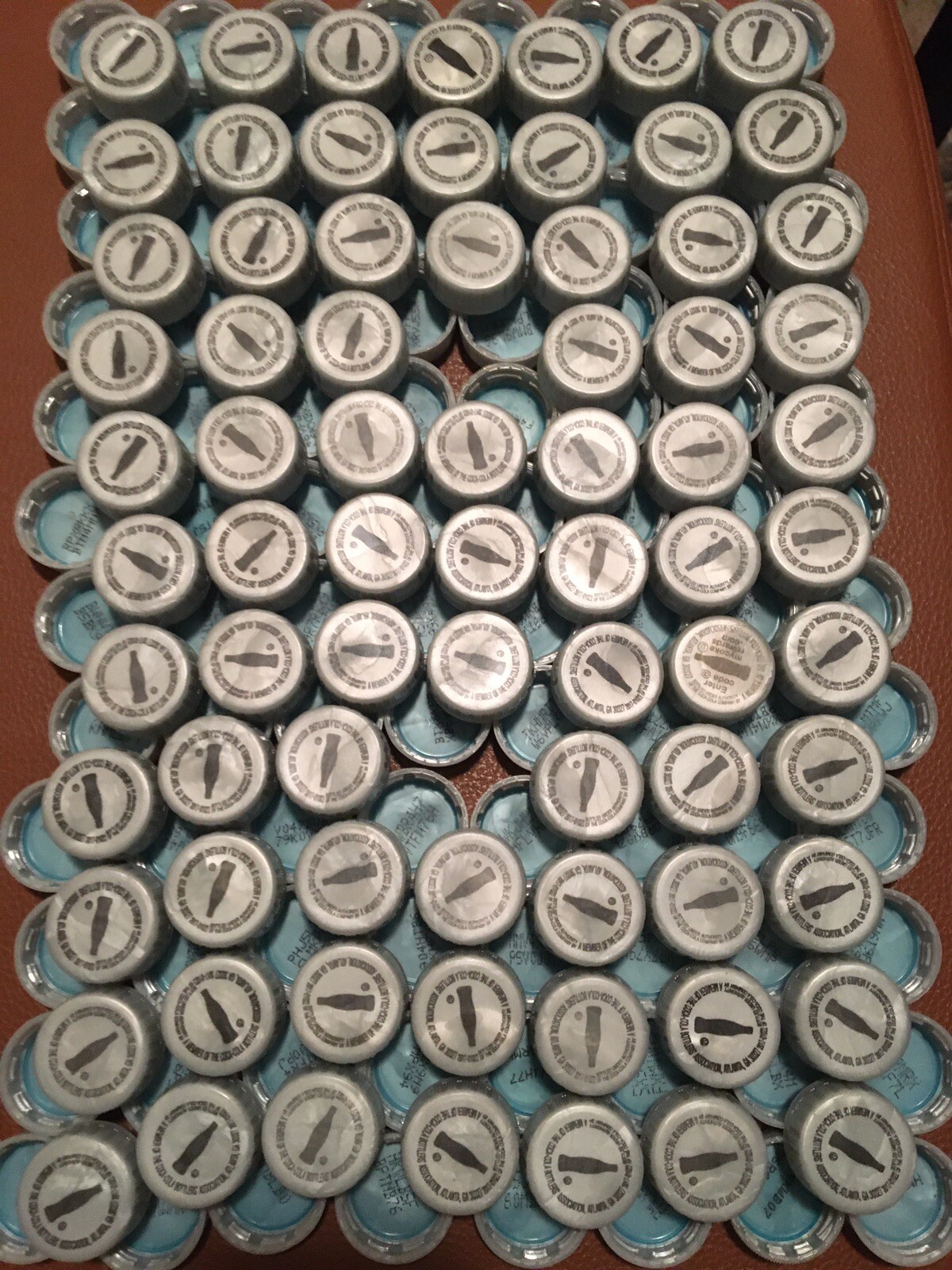 145 Diet Coke bottle caps, with Coke Rewards codes, Arts & Crafts project pieces