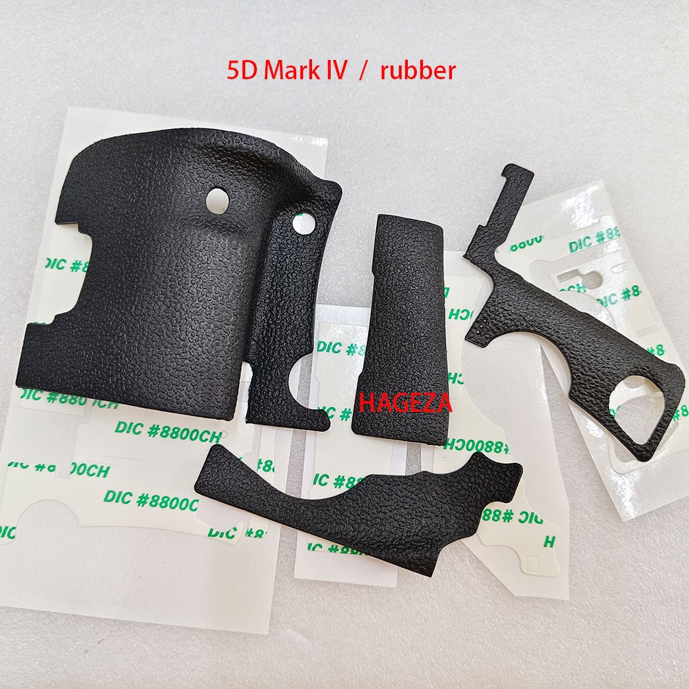 4pcs NEW Grip Rubber Cover Unit Tape for Canon 5D4 5D Mark IV Camera Skin Parts