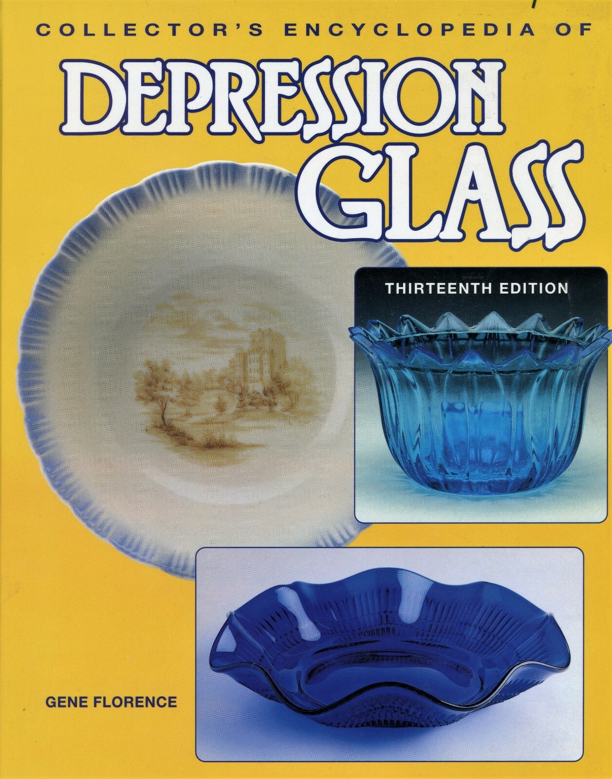 Kitchen Depression Glassware - Makers Forms Colors.../ Illustrated Book + Values