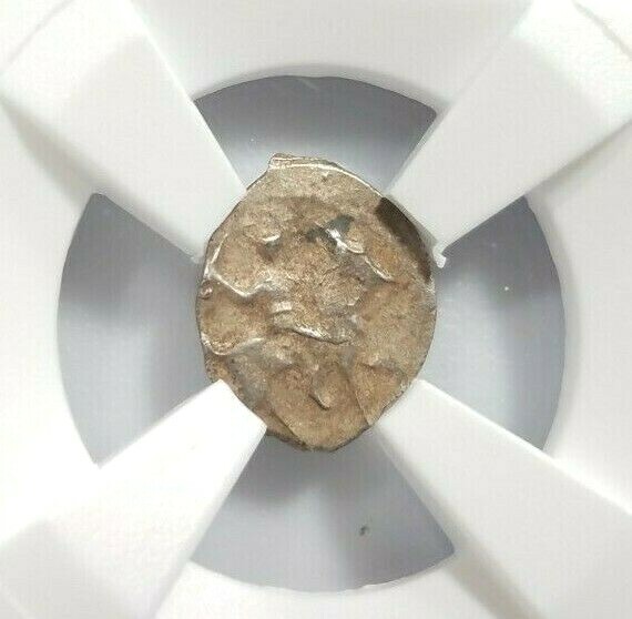 Ivan IV The Terrible Russia NGC XF45 Silver Denga AD 1533-1584 Horse Coin Tyrant
