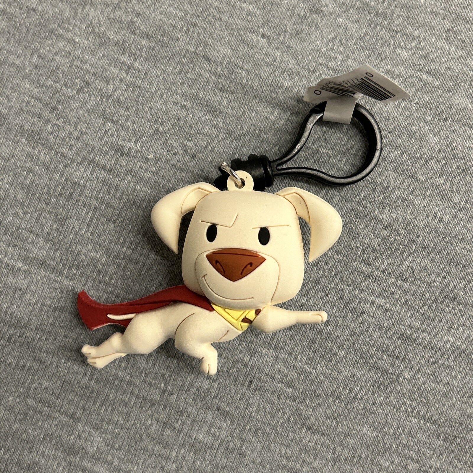 DC League of SuperPets Figural 3D Bag Clip Key Chain - Exclusive A Krypto