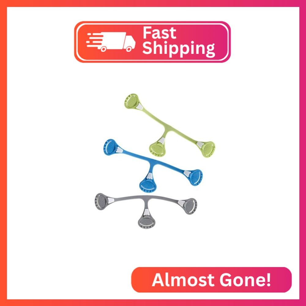 [Boy 3 pack] Snappi Cloth Diaper Fasteners - Replaces Diaper Pins - Use with Clo