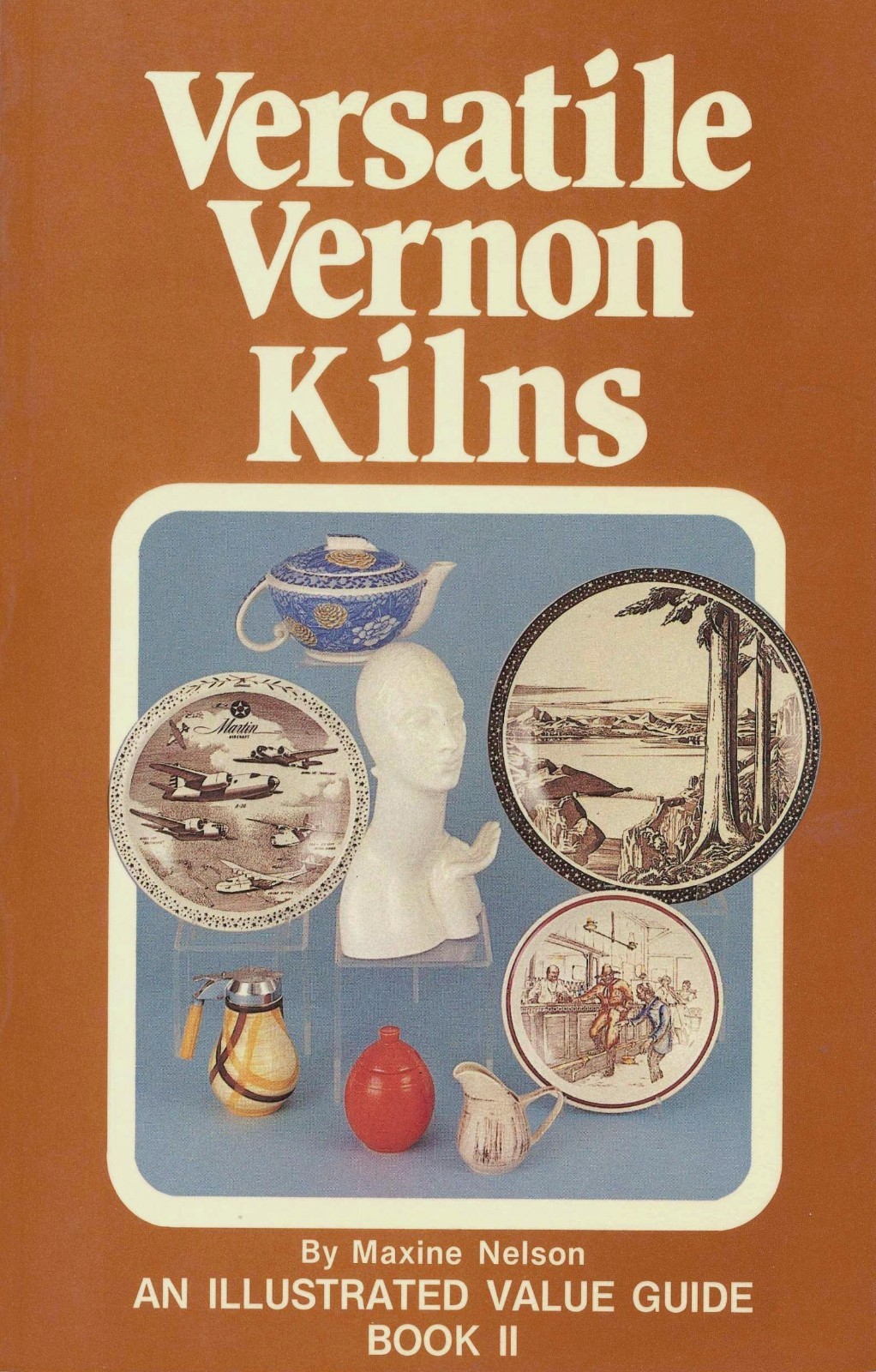 Antique Poxon Vernon Kilns Pottery - Patterns Marks Values / Book