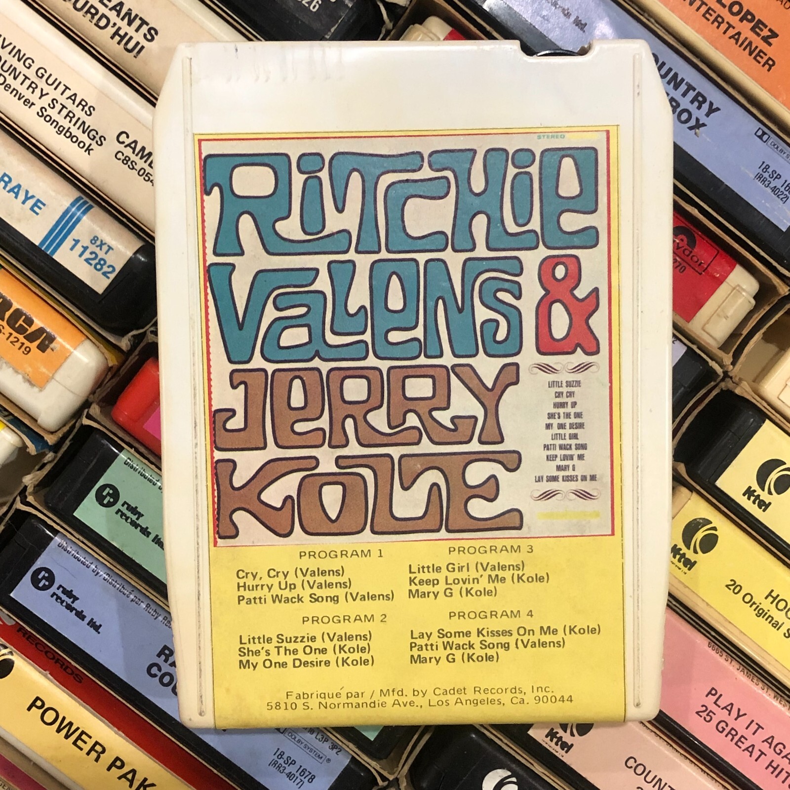 Ritchie Valens & Jerry Kole, 8 Track Tape