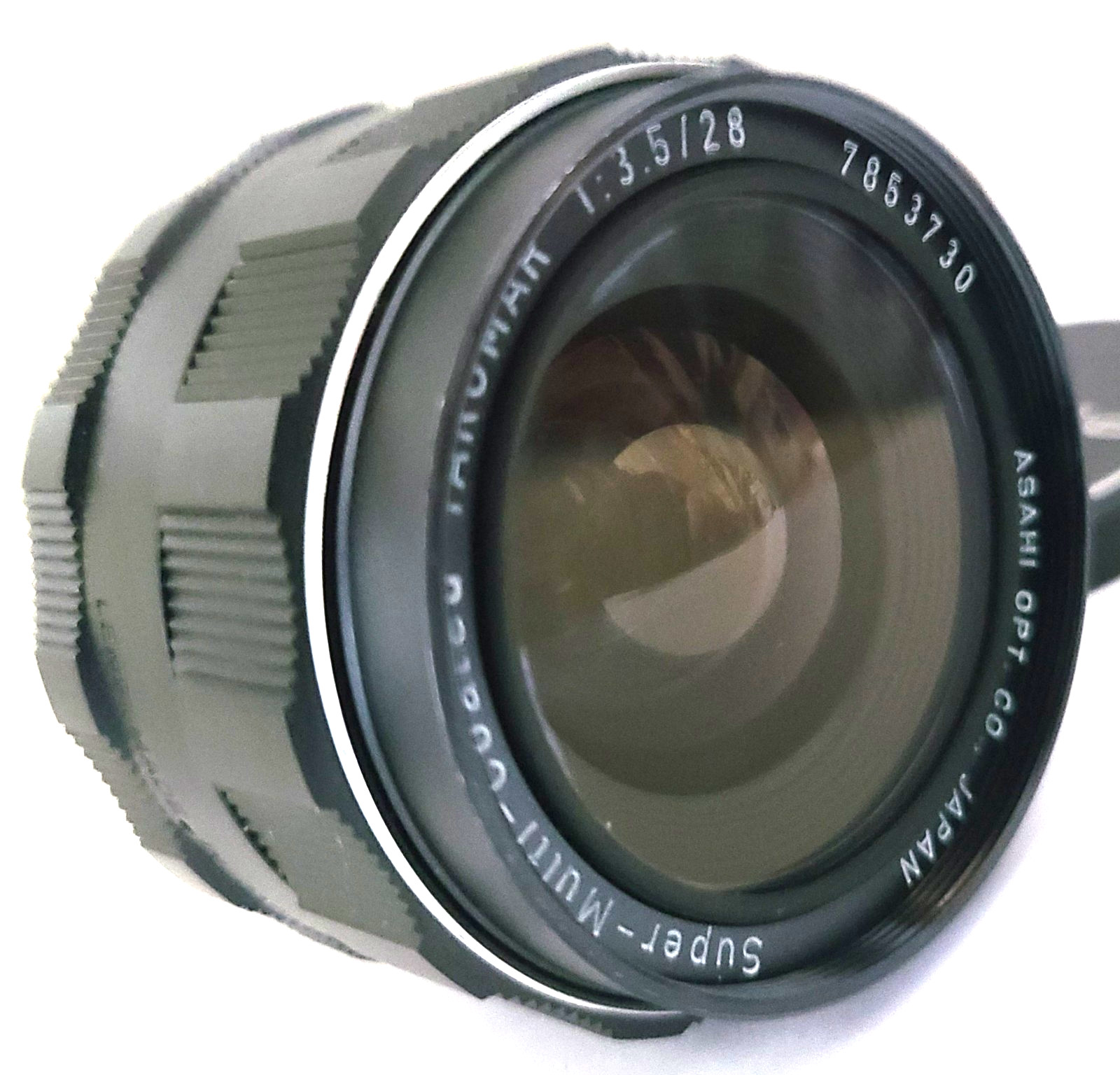 PENTAX Super-Multi-Coated TAKUMAR 28mm F/3.5 M42 No. 7853730 VG+