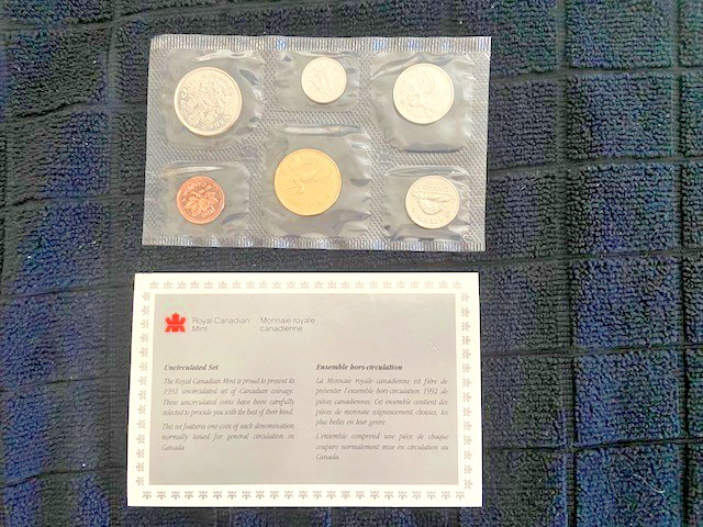 1992 CANADA Proof Like Set  Uncirculated with COA and envelope as issued PL