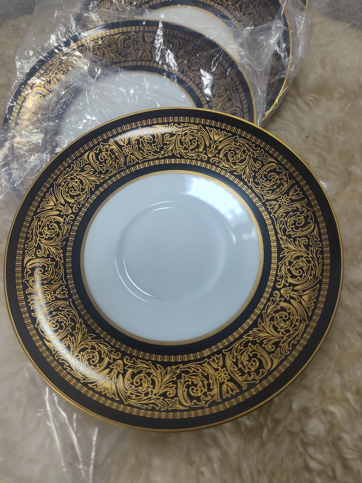 MIKASA CHINA MOUNT HOLYOKE TEA CUP SAUCER SET OF 10 - GREAT CONDITION.