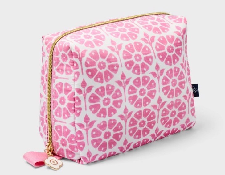 Roller Rabbit x Target Daisy Floral Toiletry Bag Pink - NWT