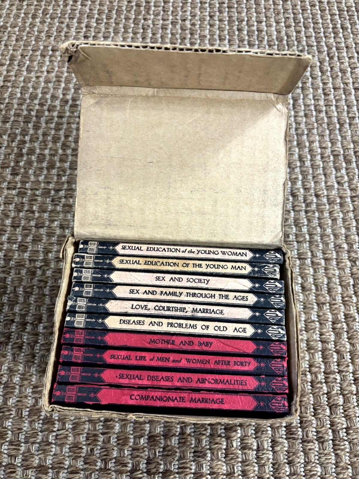 Complete Set by Dr Keller Sex Education Books Roman Publishing 1928