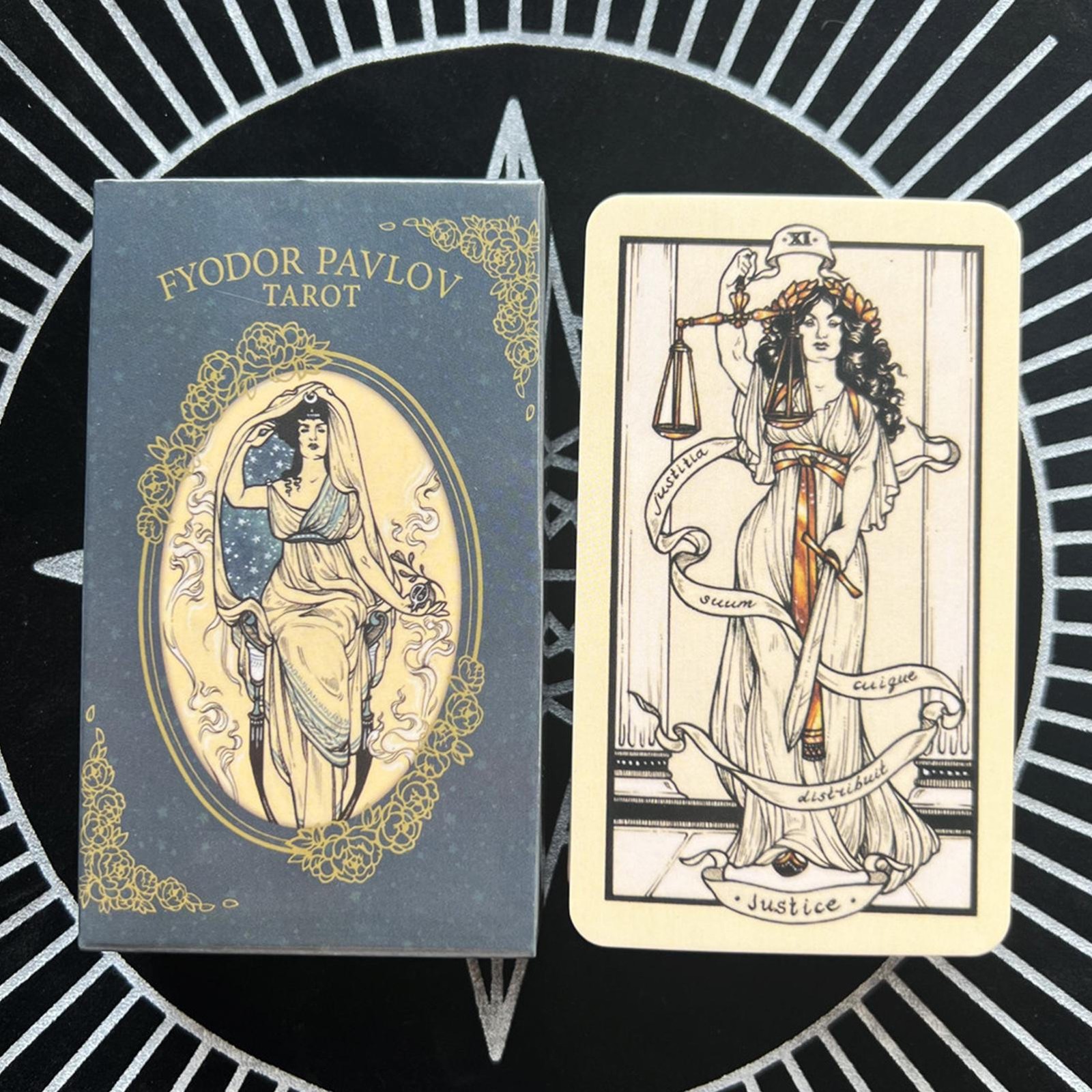 78 Tarot Cards Deck Fyodor Pavlov Tarot Oracle Tarot Psychic Card 