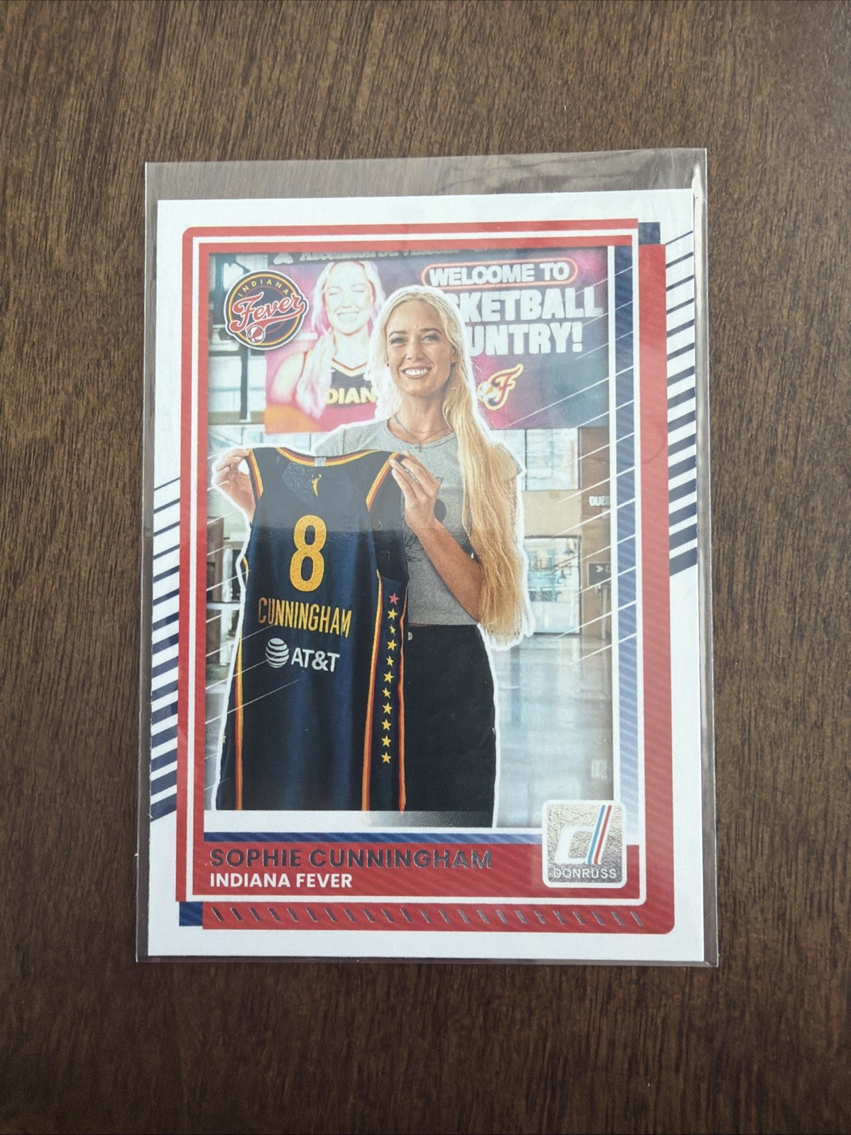 2025 Panini Donruss WNBA - Sophie Cunningham #24 Fever Jersey